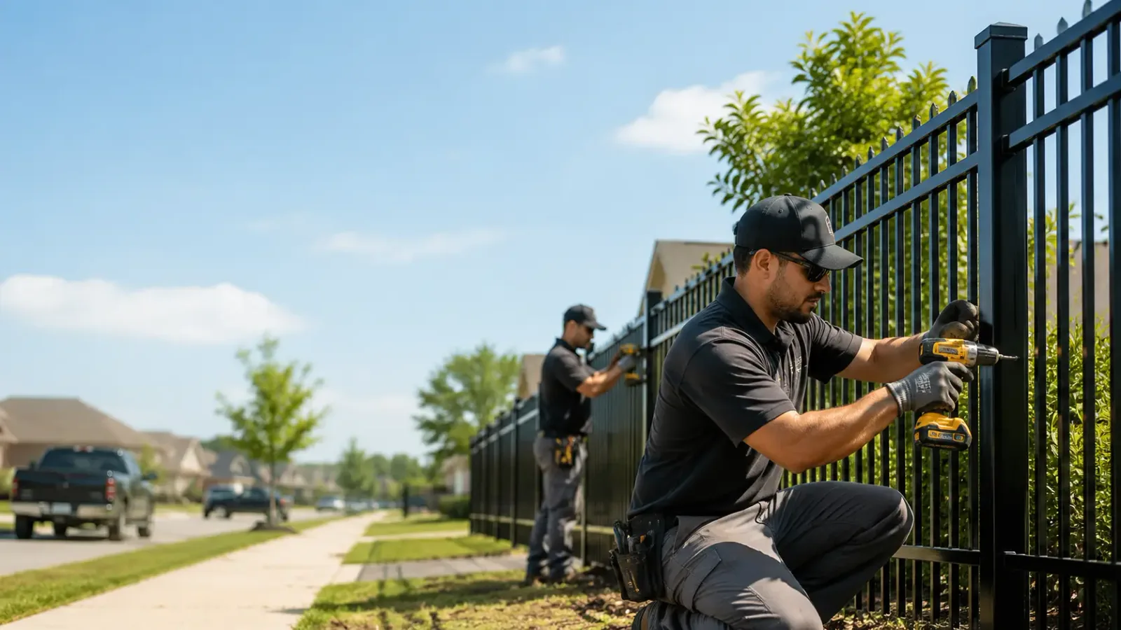 Metal Fence Installation in Paducah, KY